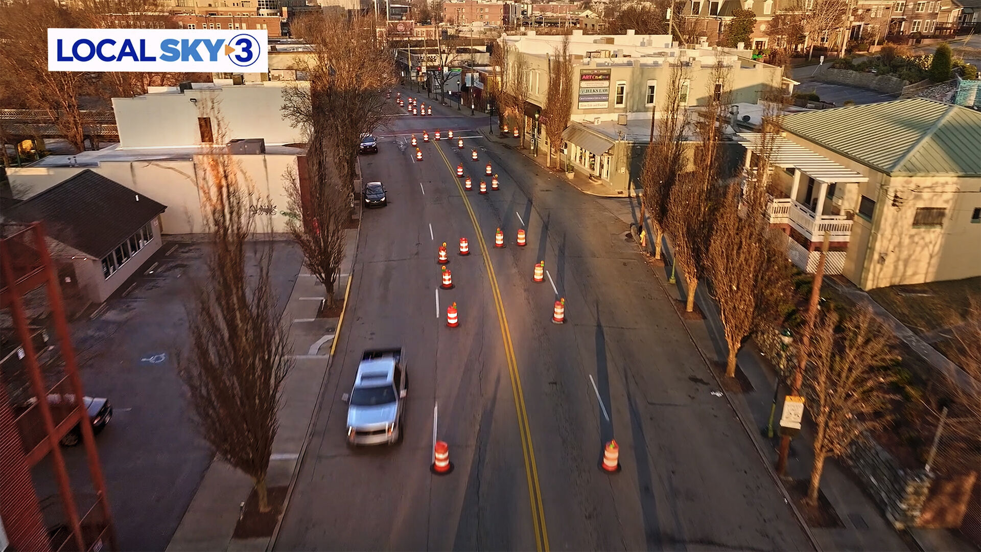 City leaders present two options to strengthen pedestrian on Frazier Avenue